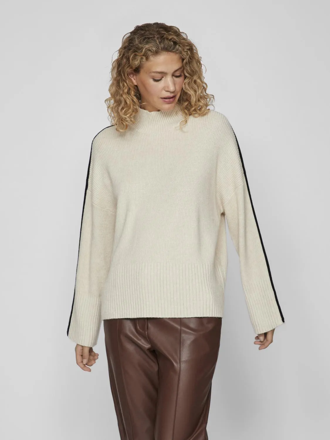 VIRIL Pullover - Super Light Natural Melan