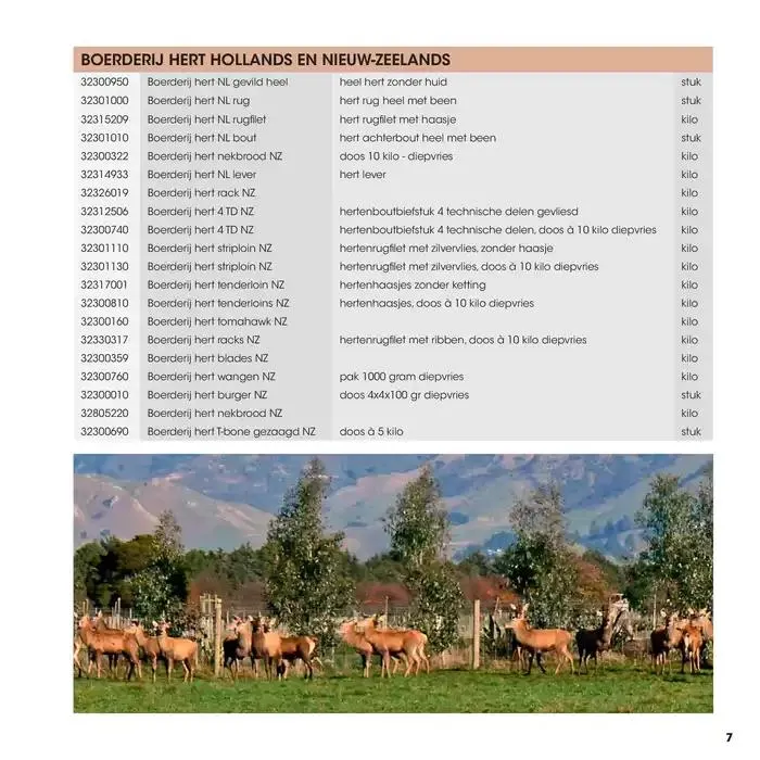 Wildbrochure 2024/2025 van 25 september tot 25 september 2025 - Folder pagina 7