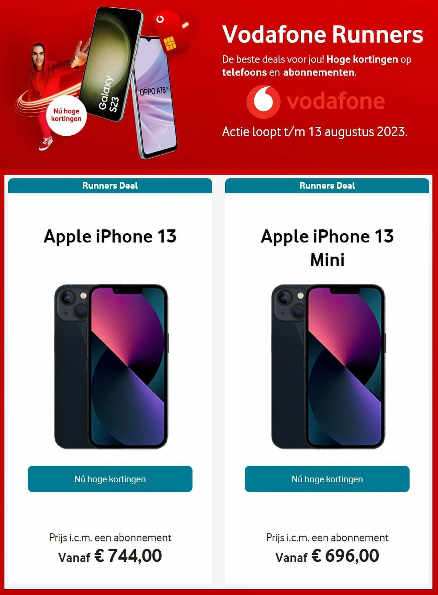 Vodafone folder van 29 juni tot 13 augustus 2023 - Folder pagina 5