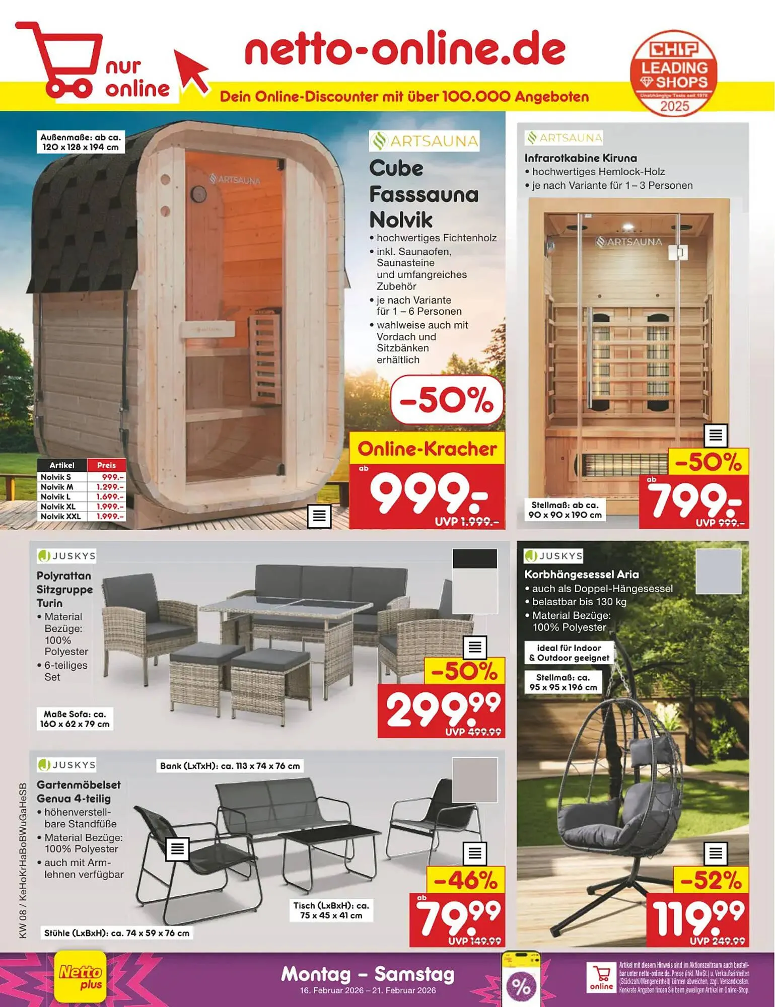 Netto Marken-Discount DE folder van 16 februari tot 21 februari 2026 - Folder pagina 36