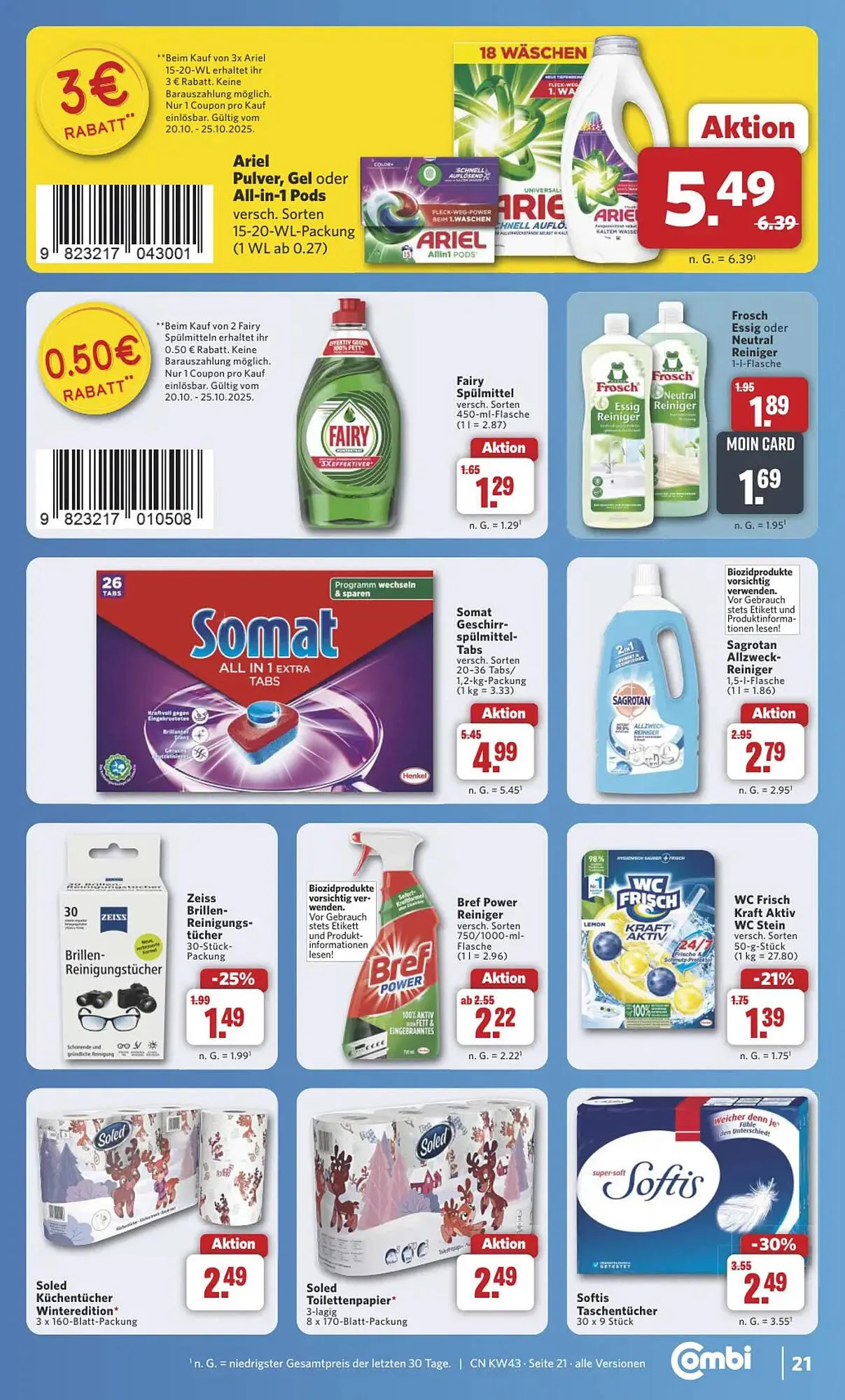 Combi Markt DE folder van 20 oktober tot 25 oktober 2025 - Folder pagina 27