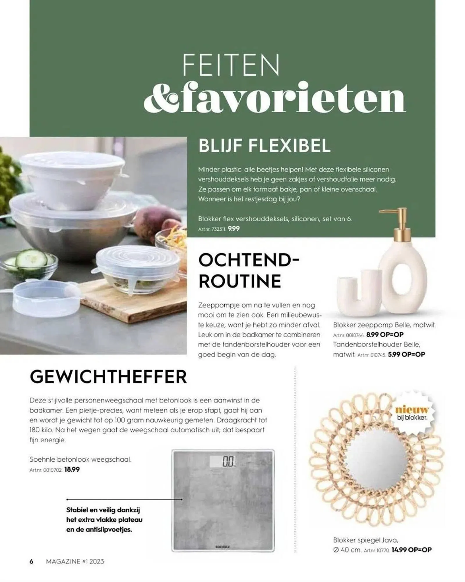 Blokker magazine van 23 januari tot 31 december 2023 - Folder pagina 6
