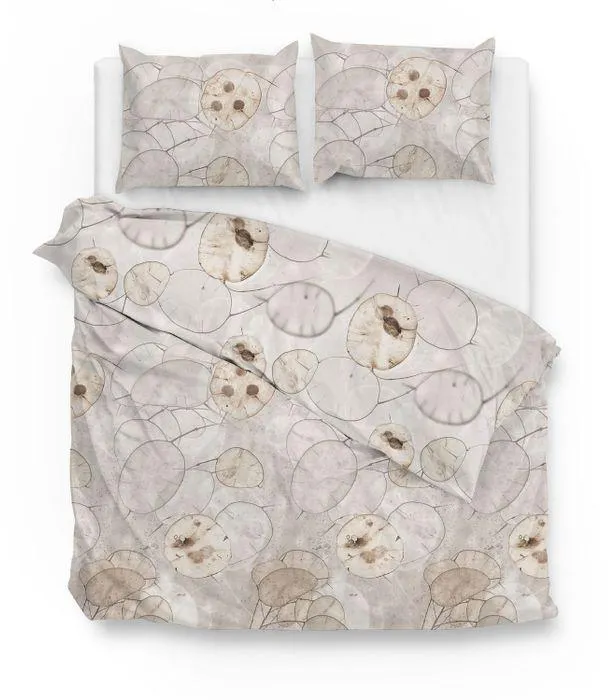 Zo Home Dekbedovertrek Katoen Moren - taupe