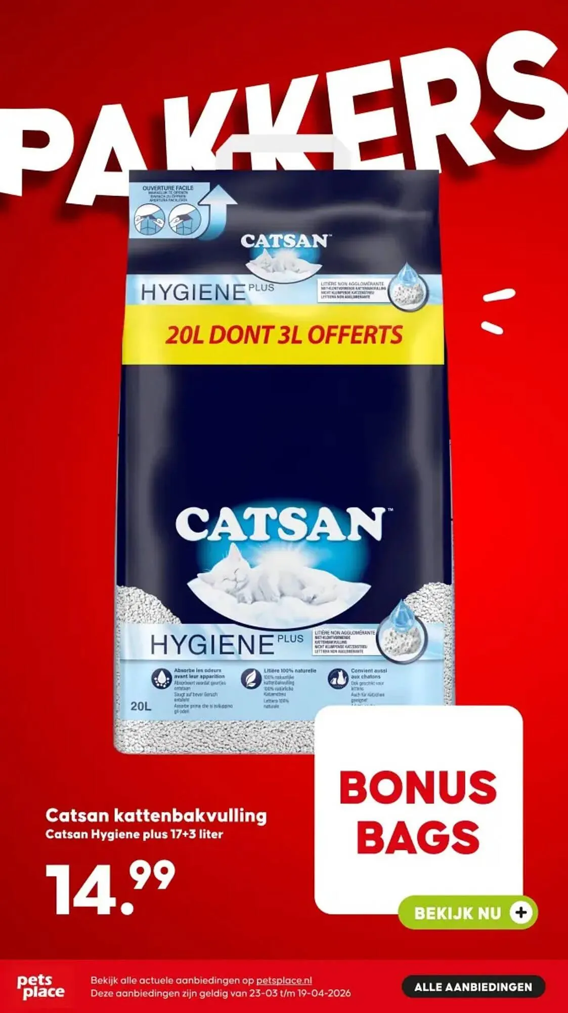 Pets Place folder van 23 maart tot 19 april 2026 - Folder pagina 7