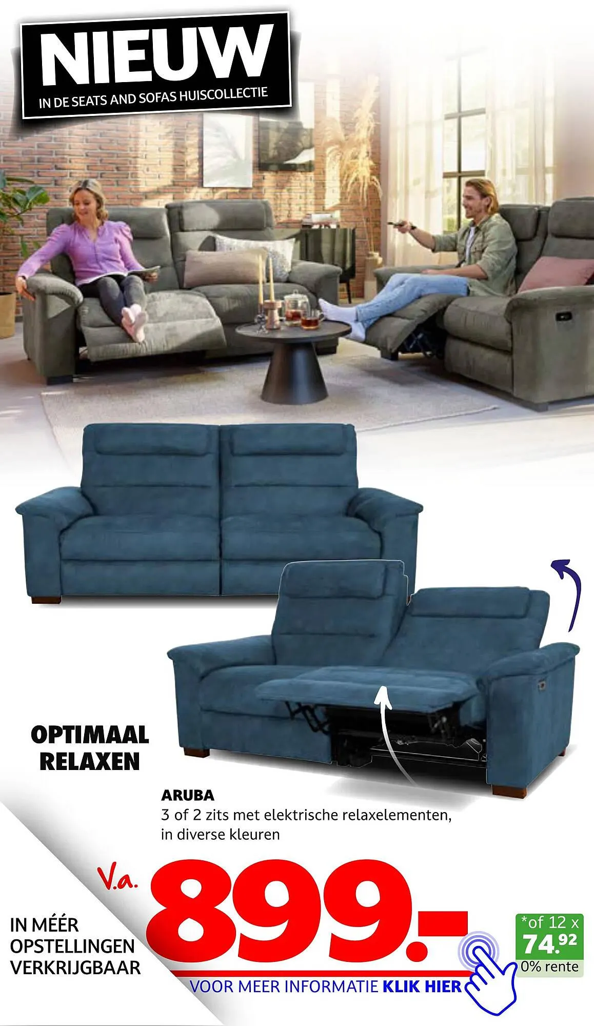 Seats and Sofas folder van 31 oktober tot 23 november 2023 - Folder pagina 35