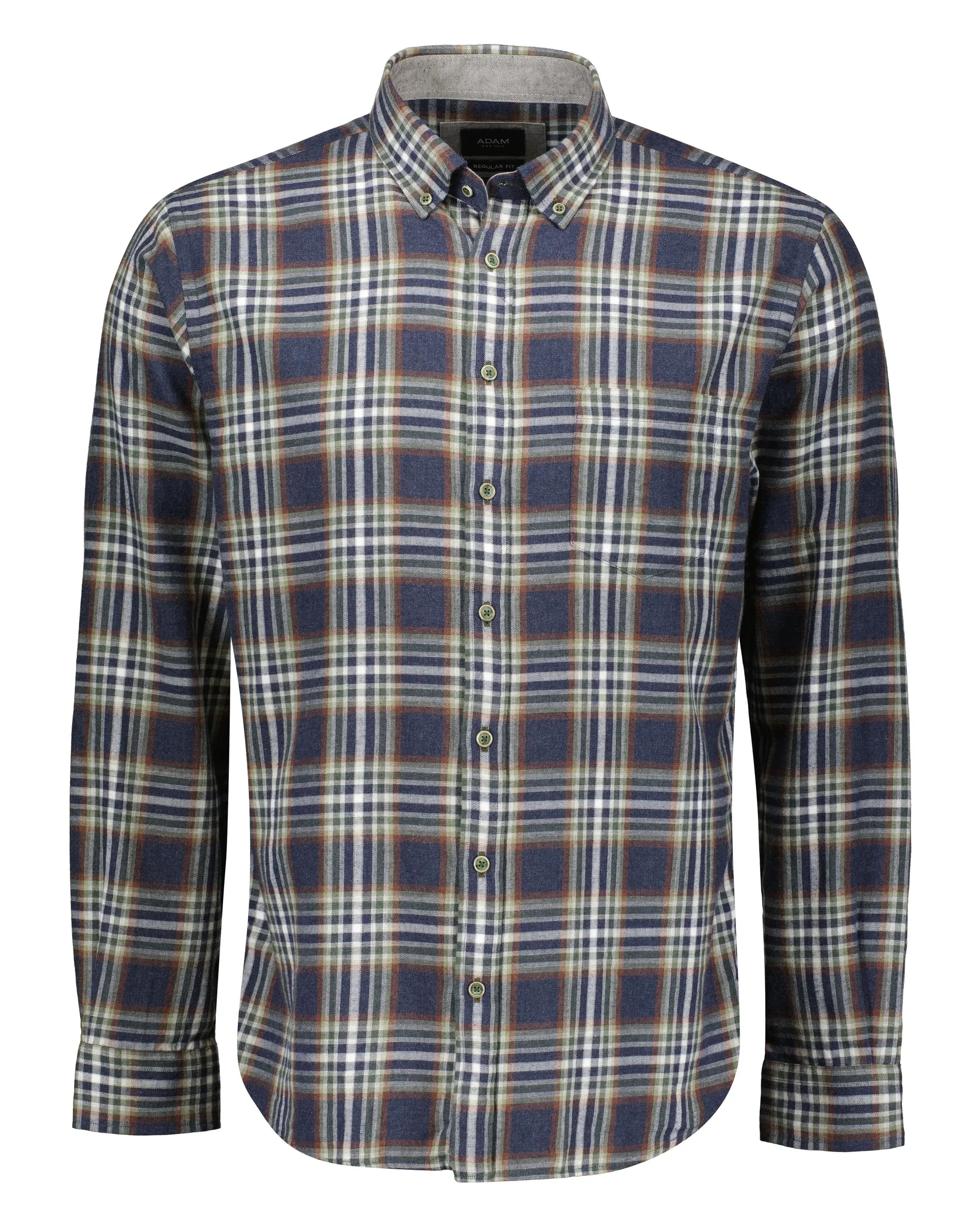 Geruit Overhemd Bruin