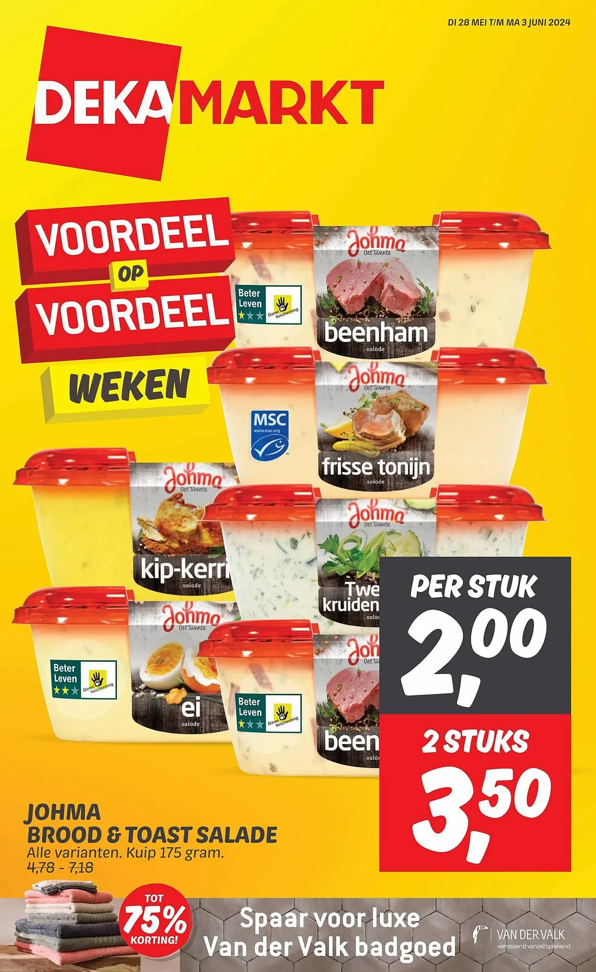 Dekamarkt folder van 28 mei tot 3 juni 2024 - Folder pagina 1