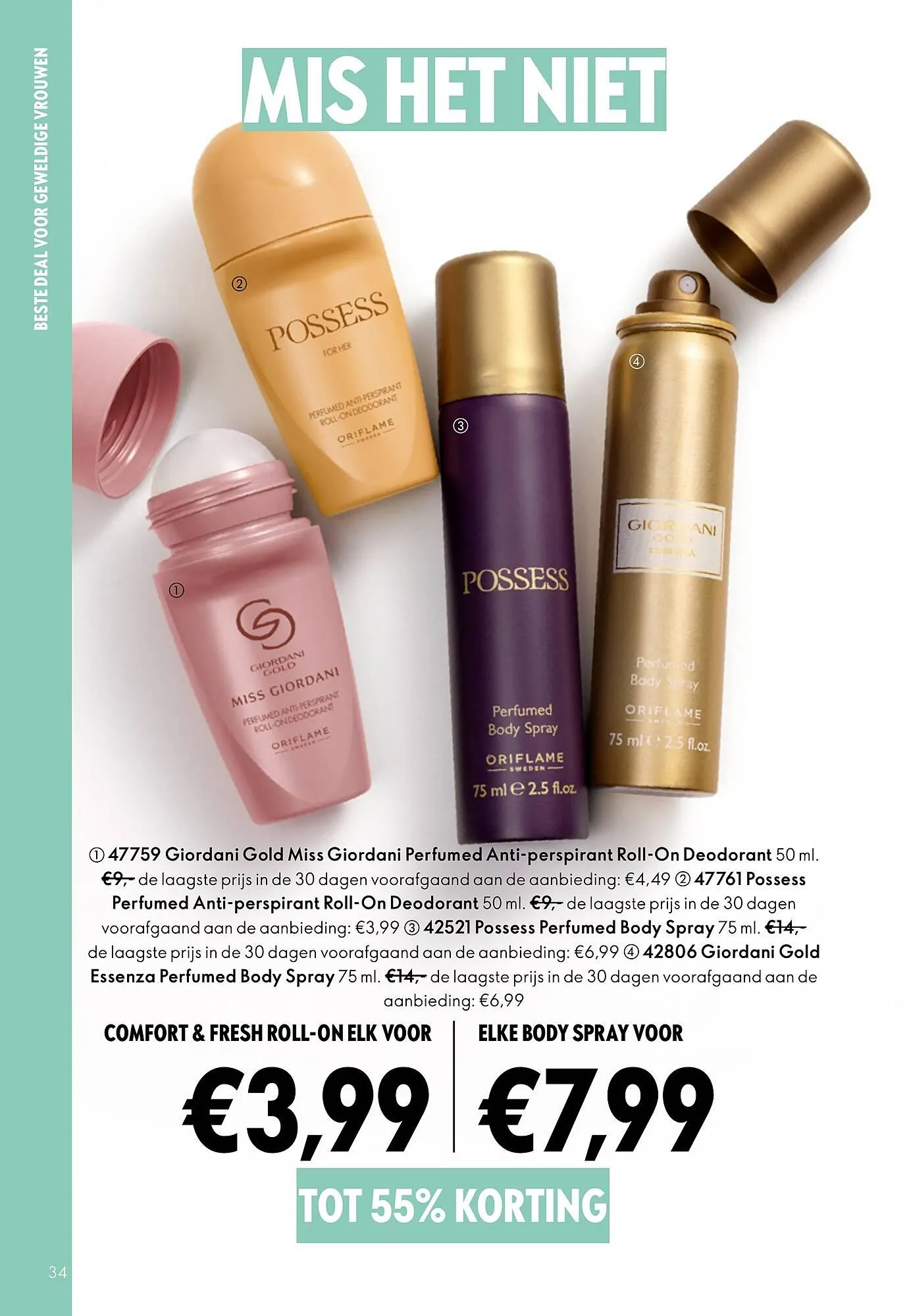 Oriflame brochure van 18 februari tot 10 maart 2026 - Folder pagina 34