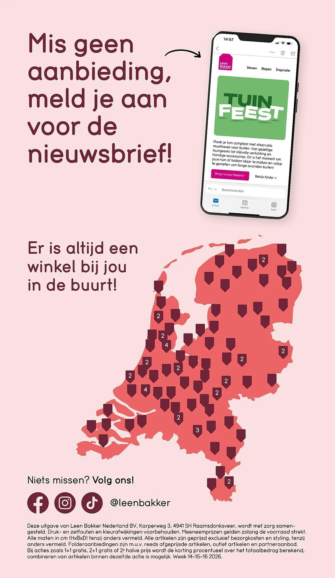 Leen Bakker folder van 30 maart tot 19 april 2026 - Folder pagina 36