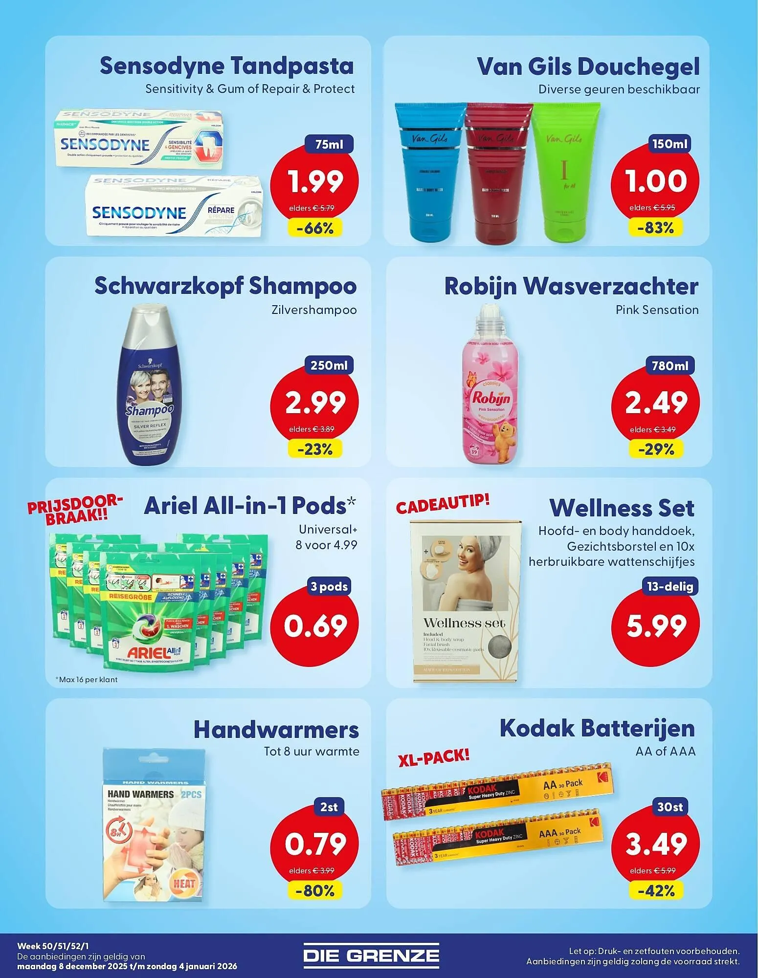 Die Grenze folder van 8 december tot 4 januari 2026 - Folder pagina 8