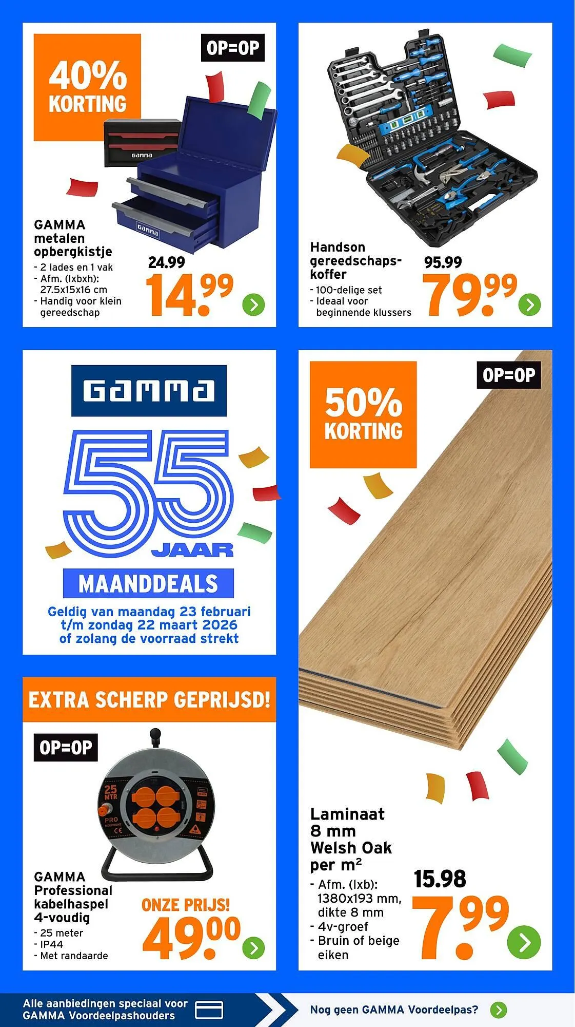 GAMMA folder van 23 maart tot 29 maart 2026 - Folder pagina 22