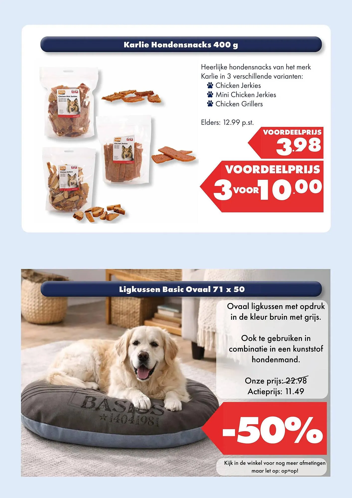 Huisdier Voordeelshop folder van 8 maart tot 24 maart 2026 - Folder pagina 4