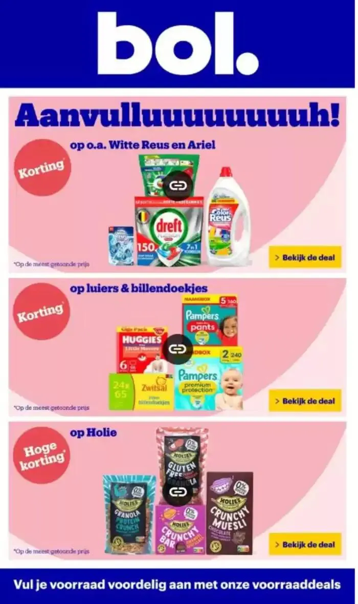 Aanvulluuuuuuuuh! van 8 januari tot 12 januari 2025 - Folder pagina 1