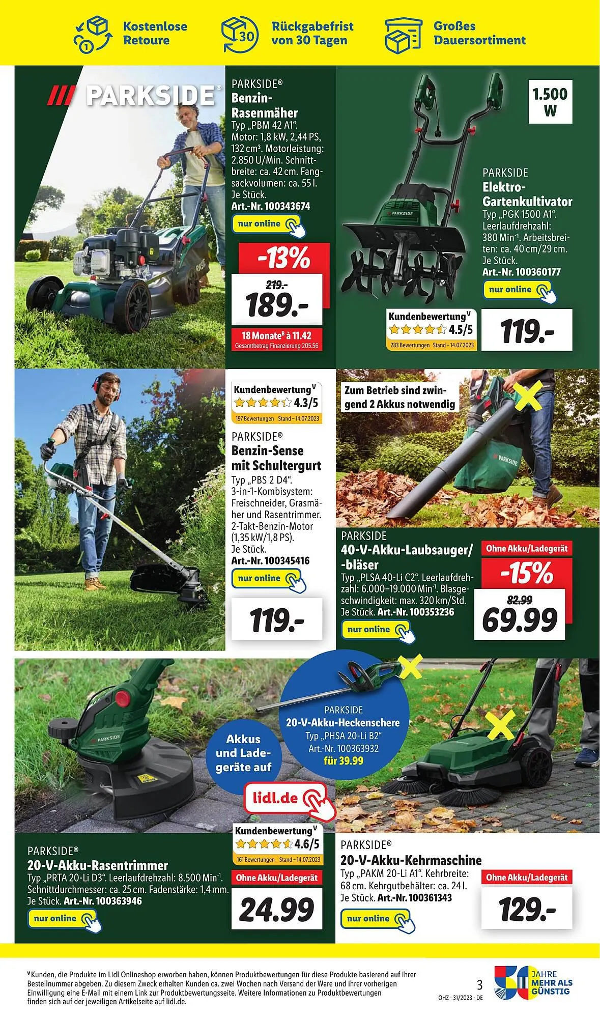 Lidl Duitsland Folder van 27 juli tot 2 augustus 2023 - Folder pagina 53