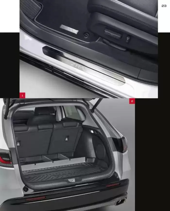 ZR-V Accessories van 19 november tot 30 juni 2025 - Folder pagina 23