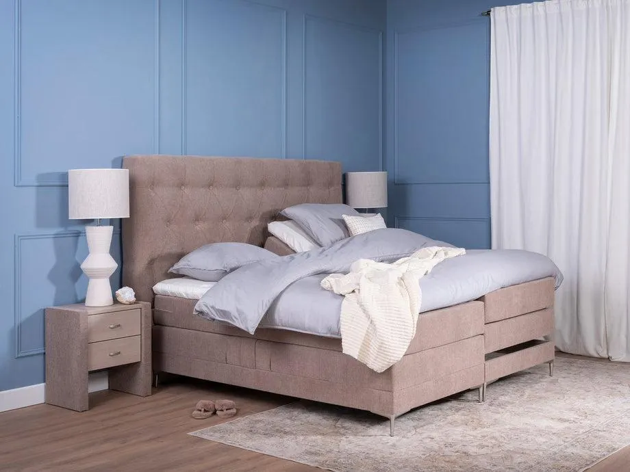 Boxspring Upsalla elektrisch 150cm hoog