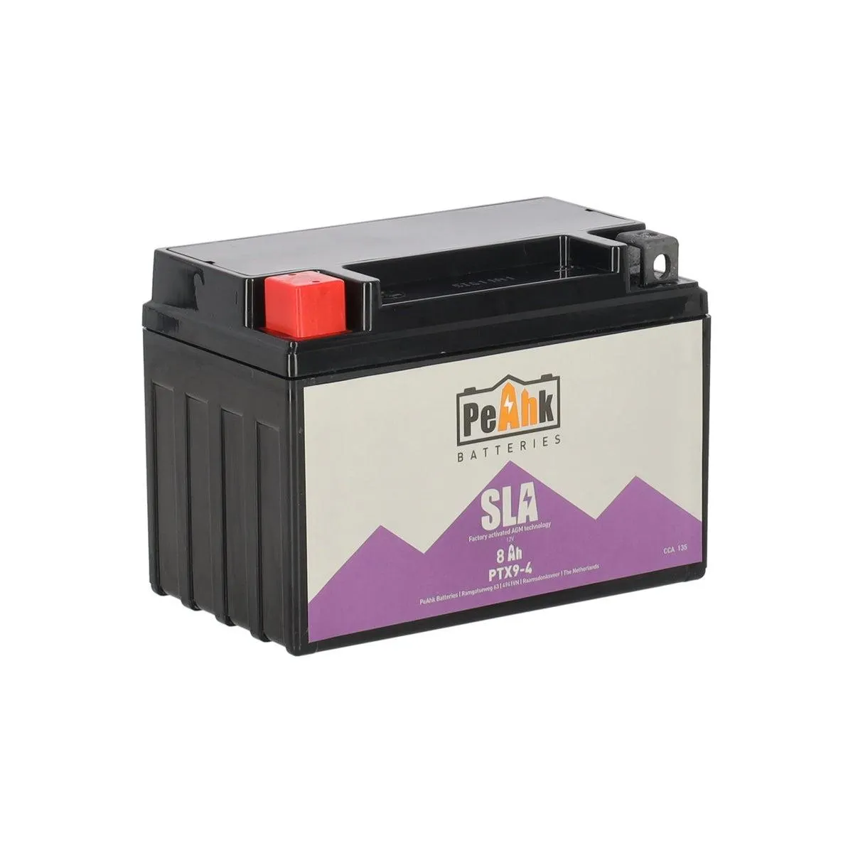 Accu motor 12V 8Ah PTX9-4 PeAhk