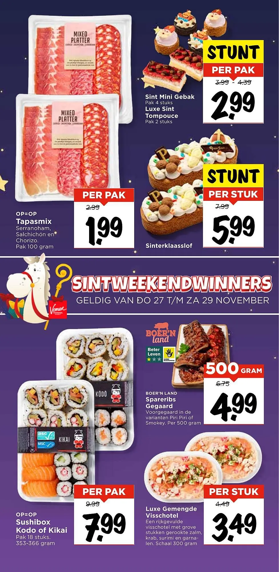 Vomar Voordeelmarkt folder van 23 november tot 29 november 2025 - Folder pagina 44