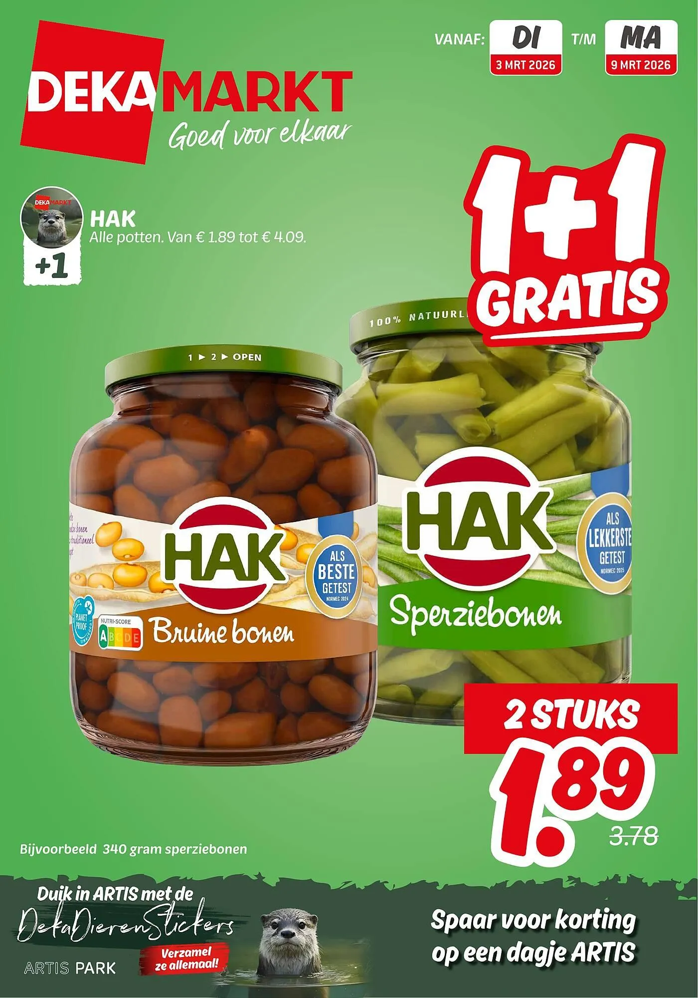 Dekamarkt folder - 1