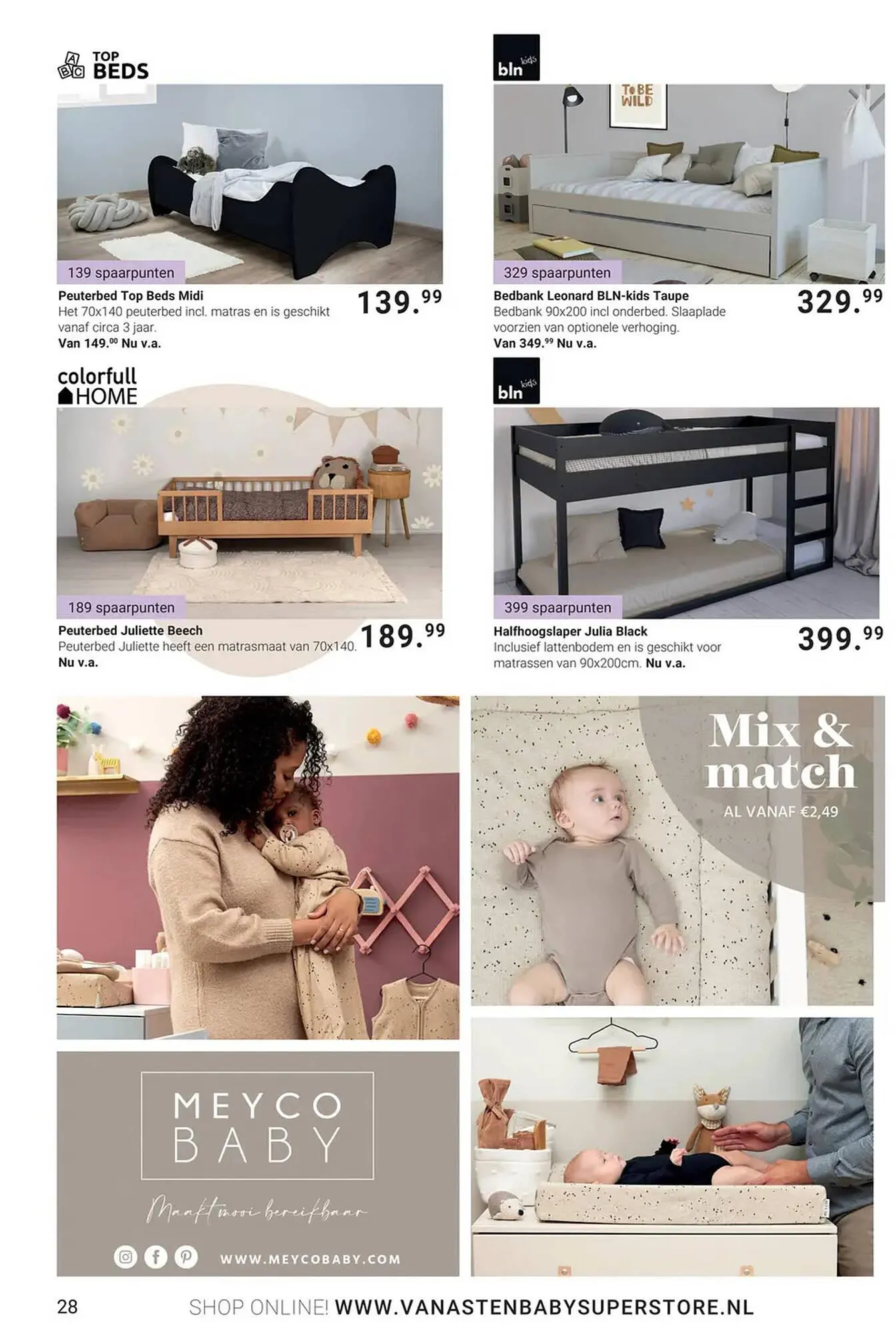 Van Asten BabySuperstore folder van 26 oktober tot 21 januari 2024 - Folder pagina 28