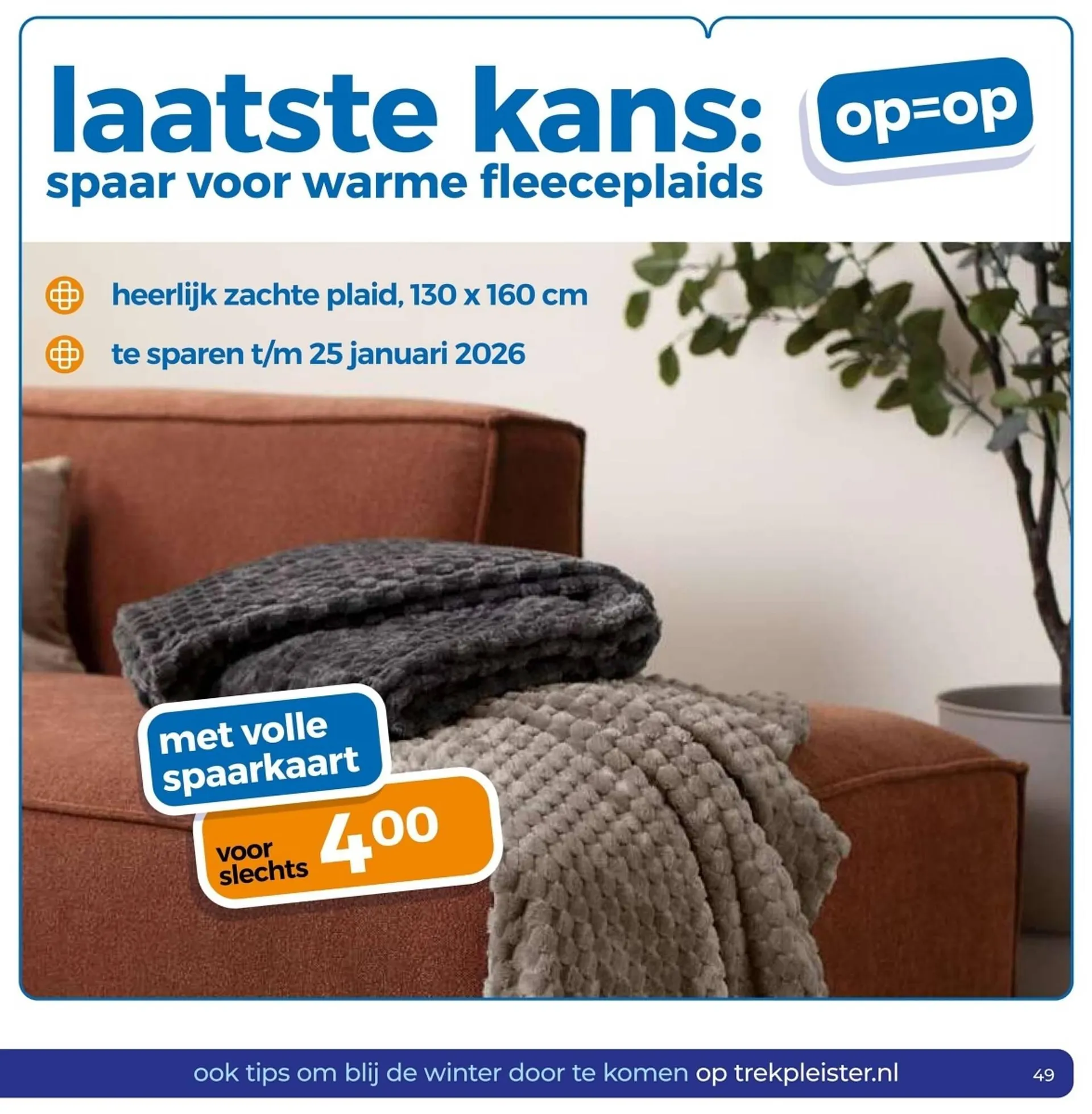 Trekpleister folder van 20 januari tot 1 februari 2026 - Folder pagina 49