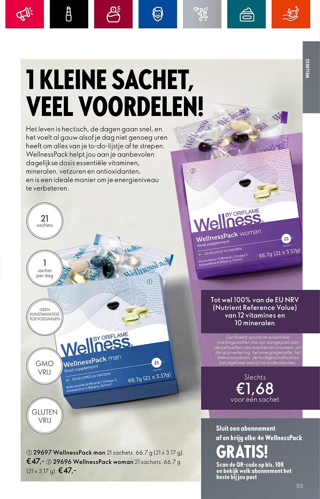 Oriflame folder van 28 juni tot 18 juli 2023 - Folder pagina 113