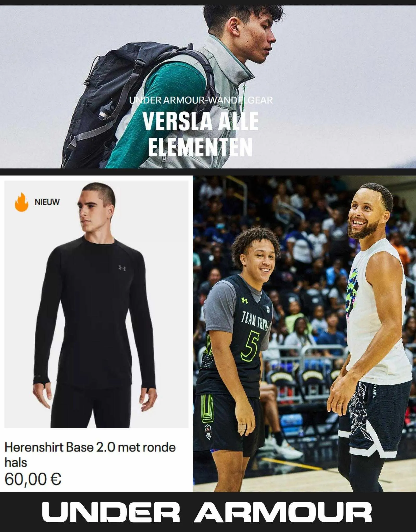 Under Armour Folder van 31 augustus tot 10 september 2023 - Folder pagina 1