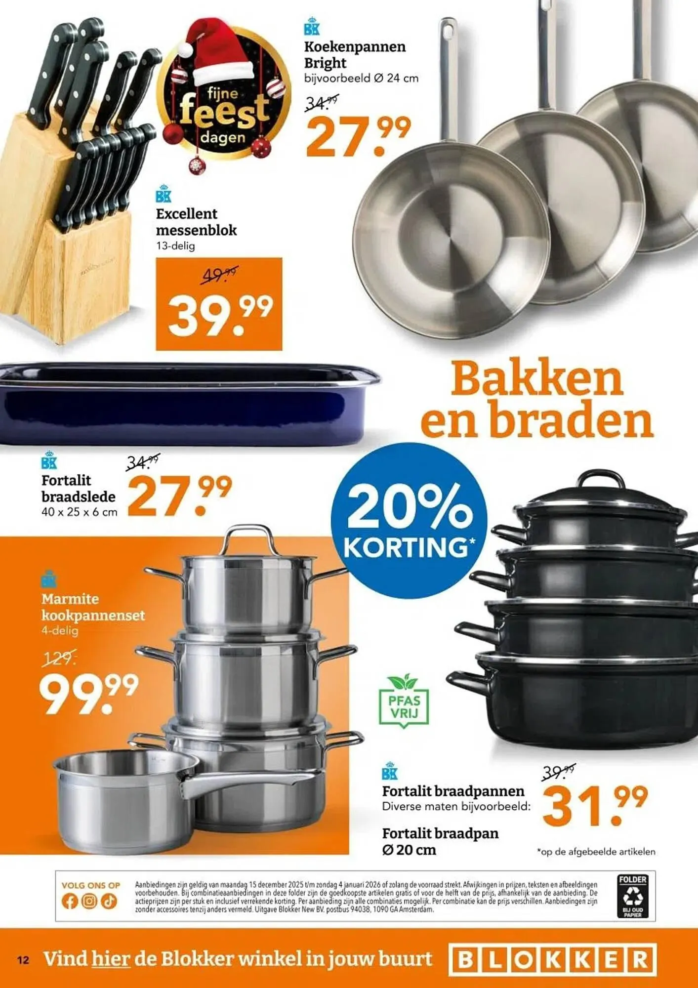 Blokker folder van 15 december tot 4 januari 2026 - Folder pagina 12