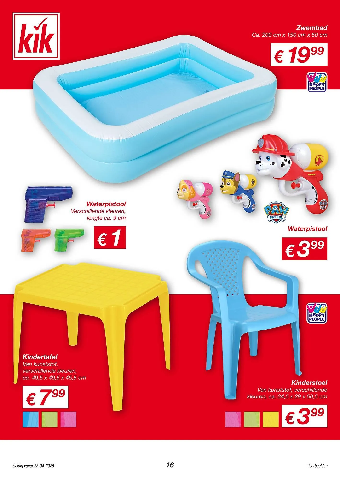 Kik folder van 28 april tot 27 mei 2025 - Folder pagina 16