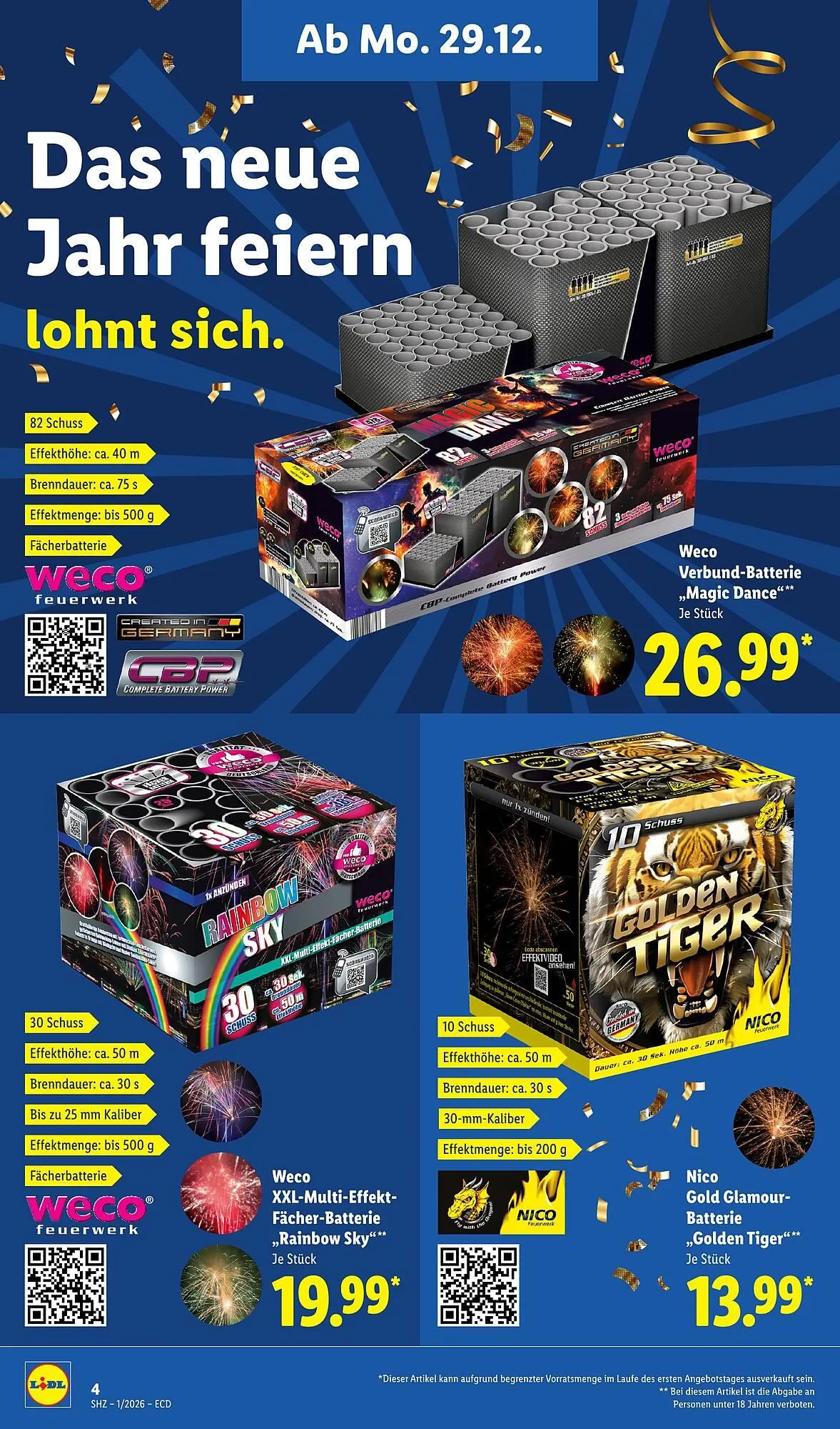 Lidl DE folder van 29 december tot 31 december 2025 - Folder pagina 4