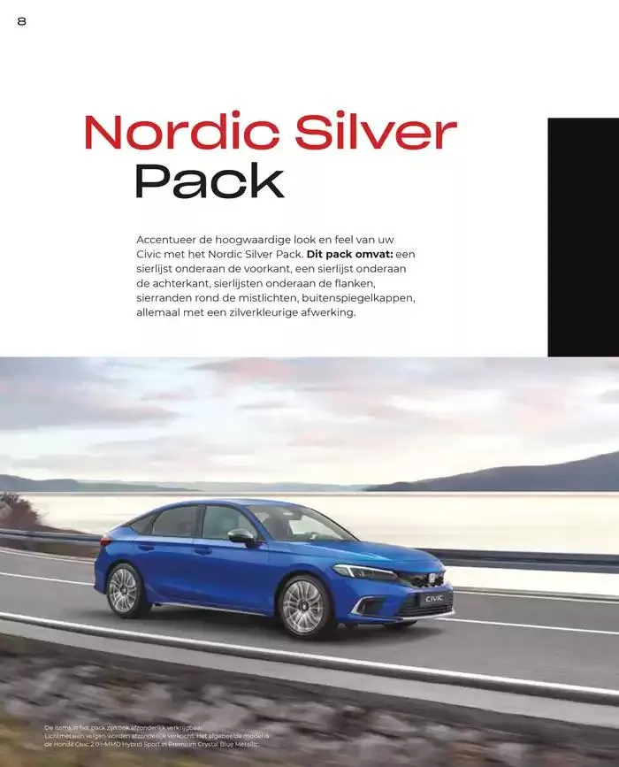 Civic Accessories van 19 november tot 30 juni 2025 - Folder pagina 8