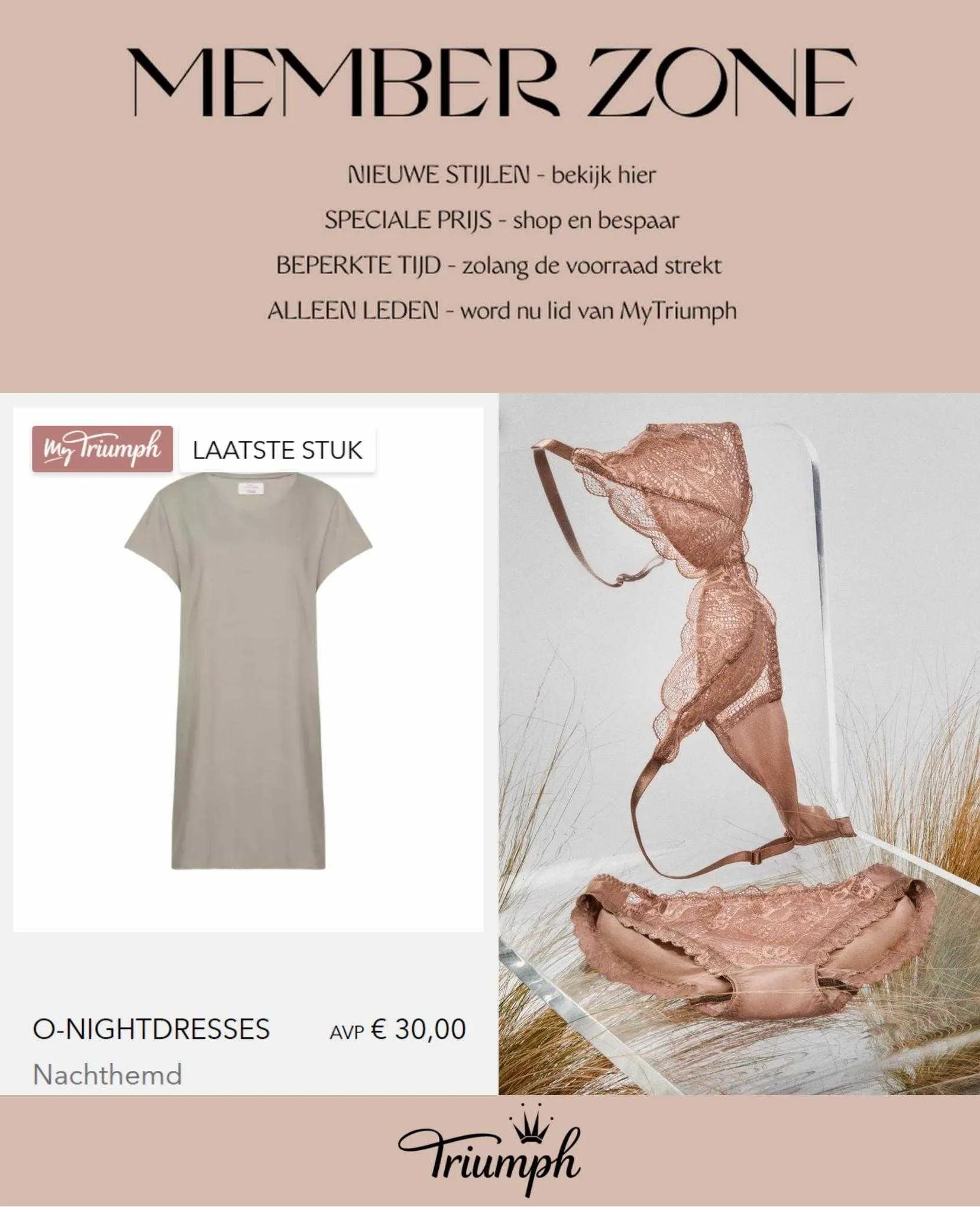 Triumph Folder van 26 september tot 5 oktober 2023 - Folder pagina 1