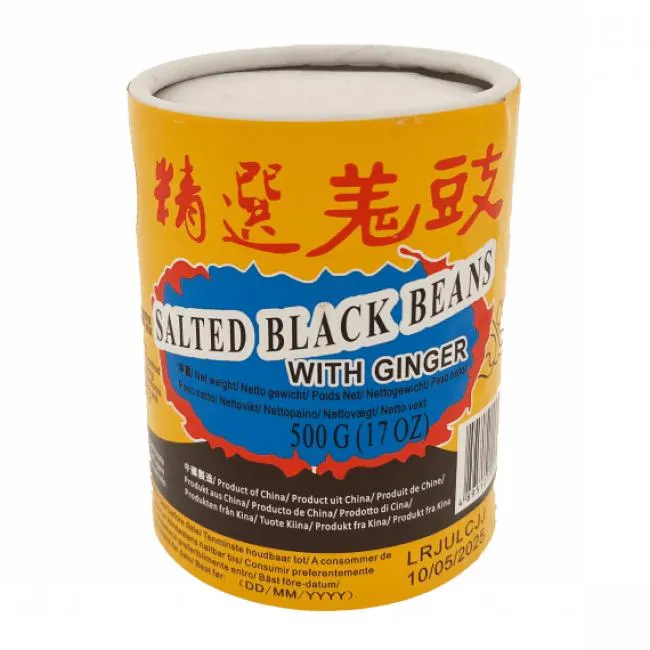 Golden Lily Gezouten Zwarte Bonen met Gember 500g