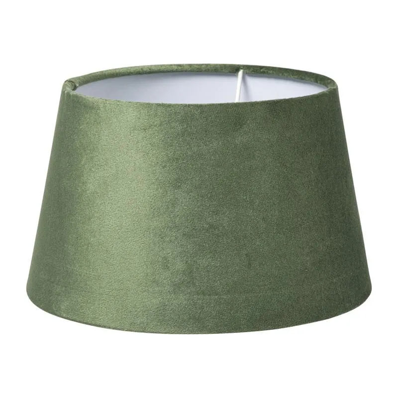 Lampenkap taps klein - groen - ø23x14 cm