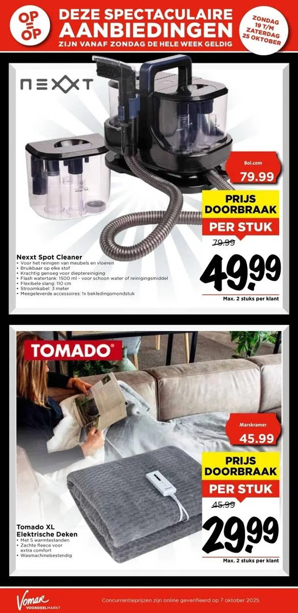 Vomar Voordeelmarkt folder van 23 oktober tot 25 oktober 2025 - Folder pagina 6