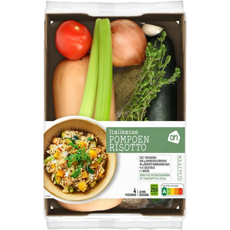 AH Italiaanse pompoenrisotto verspakket