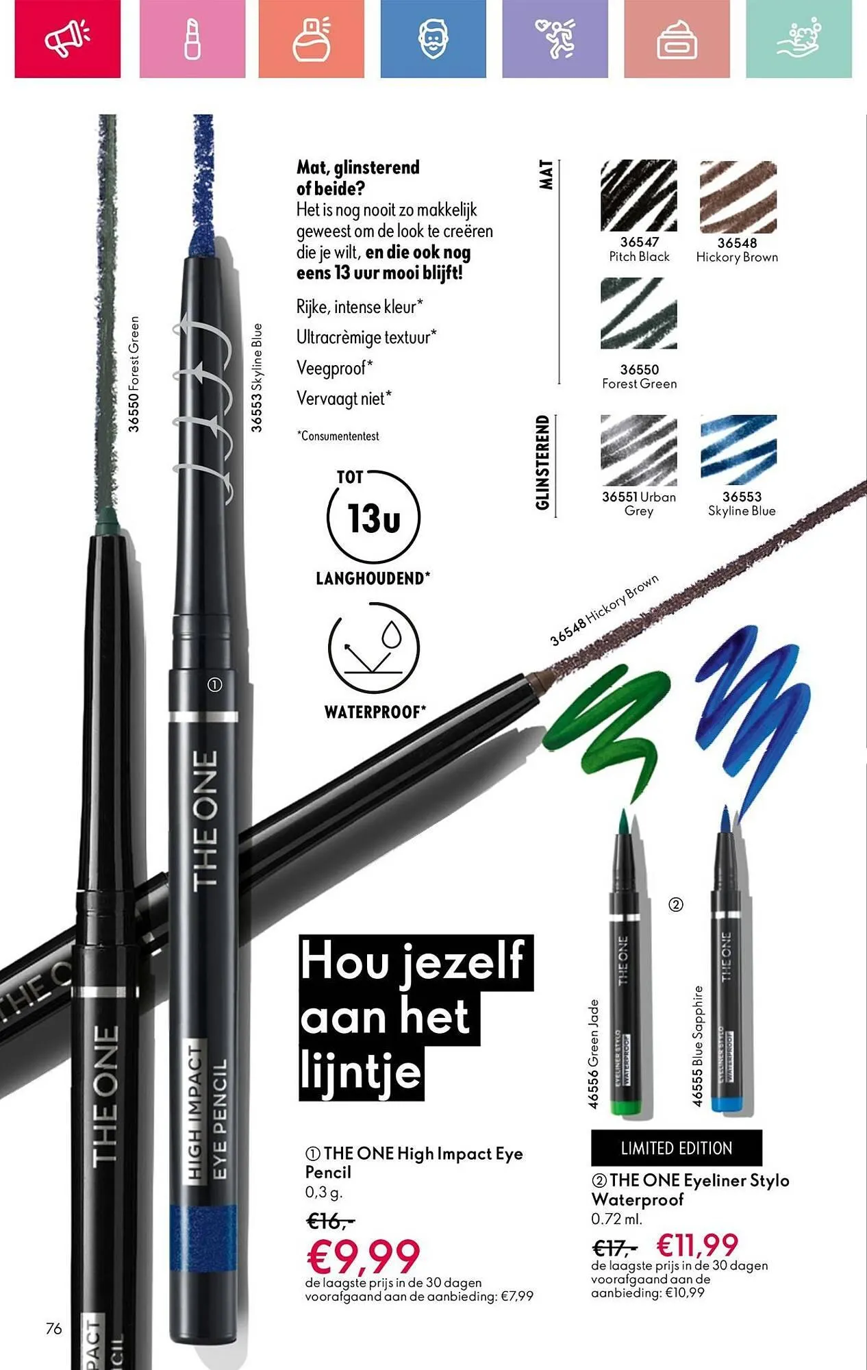 Oriflame folder van 22 juni tot 12 juli 2025 - Folder pagina 76