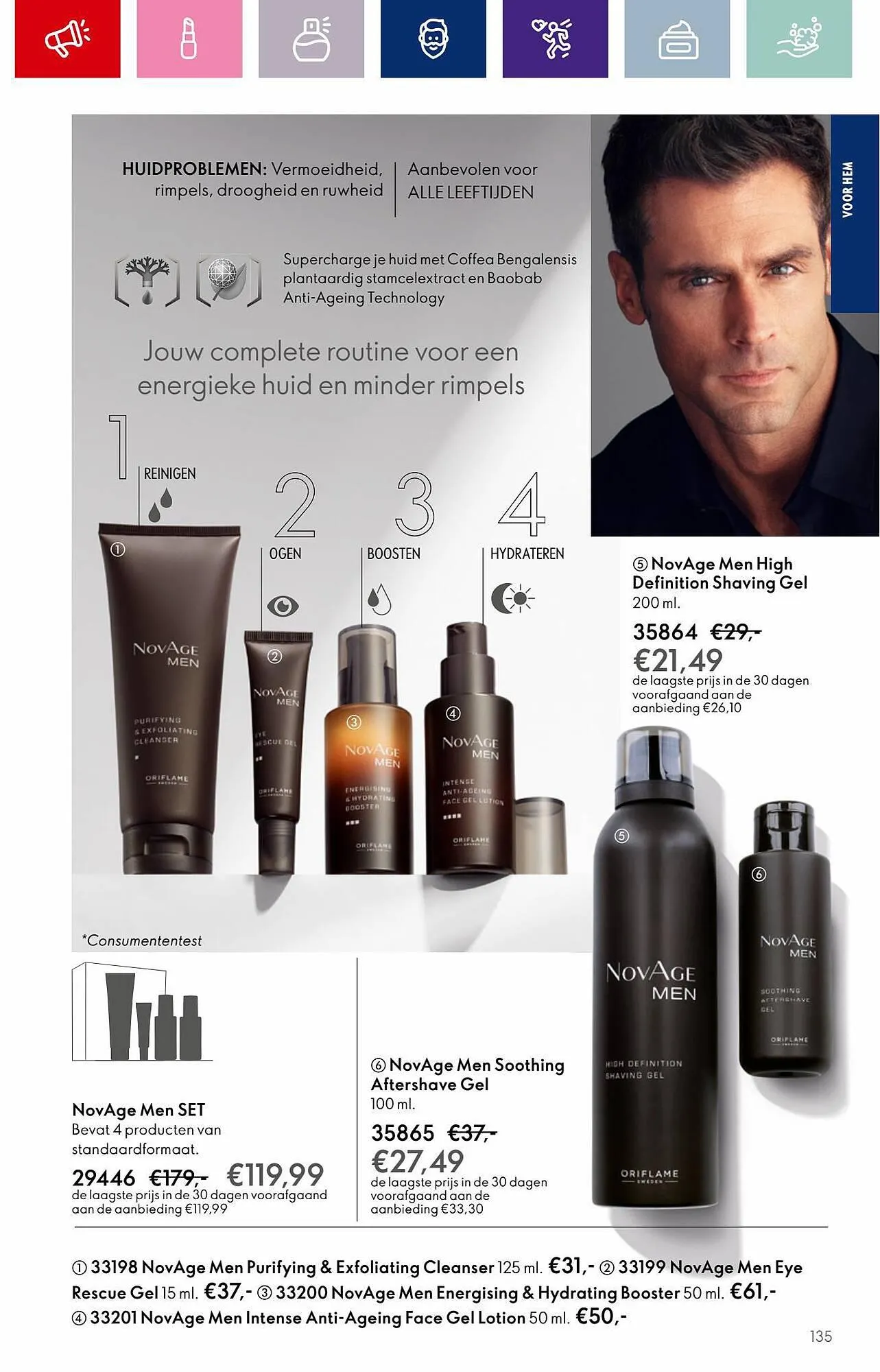 Oriflame folder van 22 augustus tot 12 september 2023 - Folder pagina 135