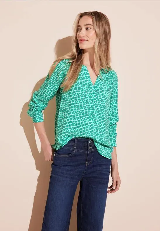 Basic viscose blouse