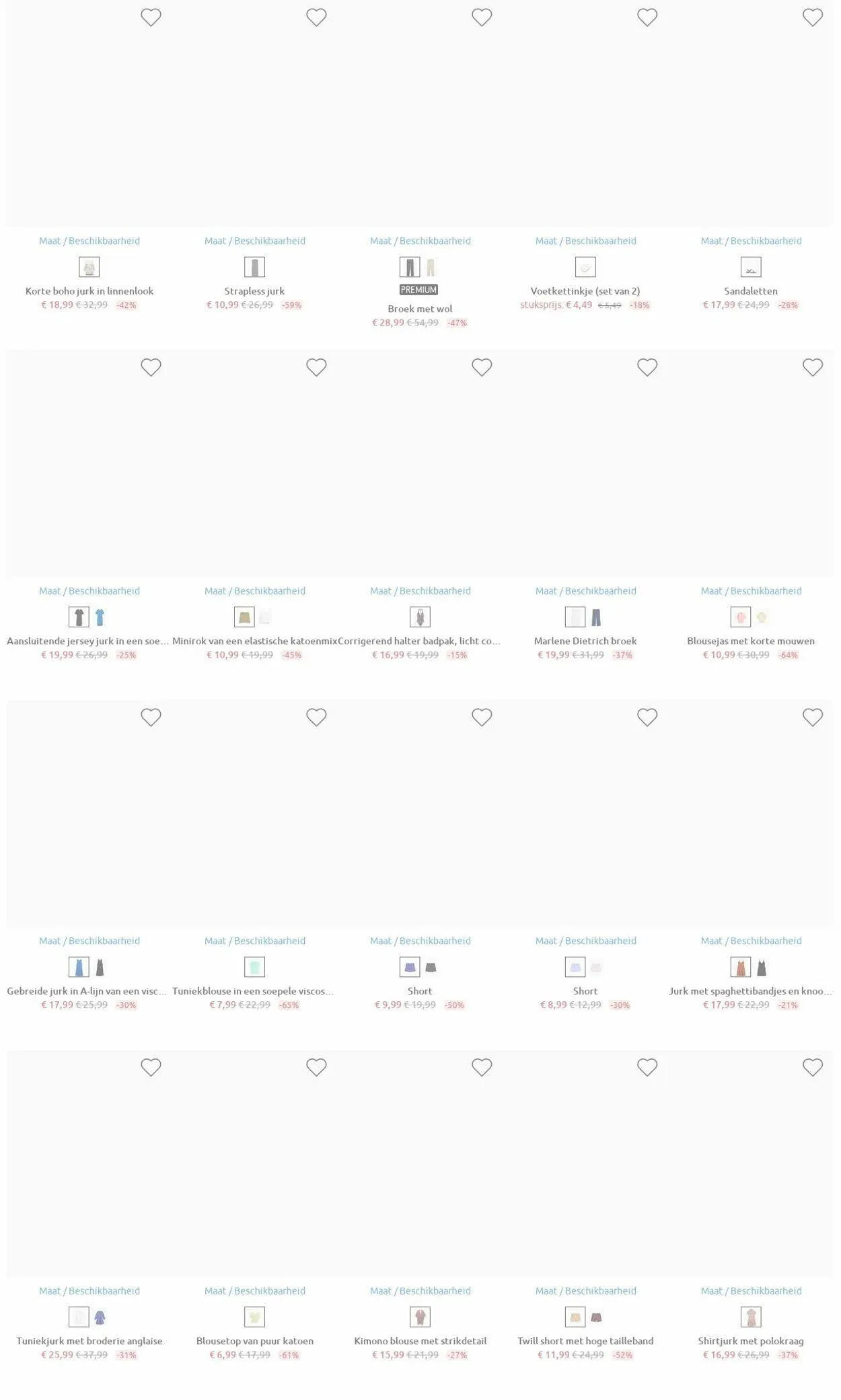 Bonprix Actuele folder van 15 september tot 21 september 2025 - Folder pagina 50