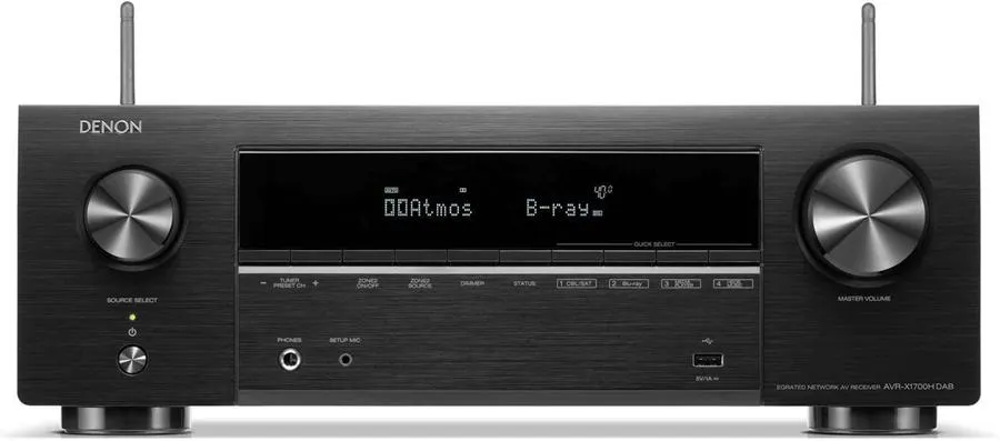 Denon AVR-X1700H DAB AV-receiver