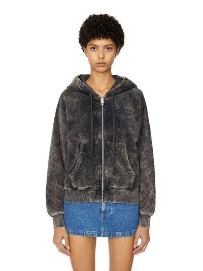 Moletom Diesel F-Reggy-Hood-Zip-E3