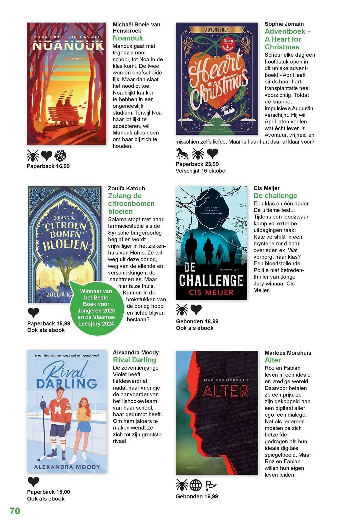 Libris folder van 1 oktober tot 31 december 2025 - Folder pagina 70