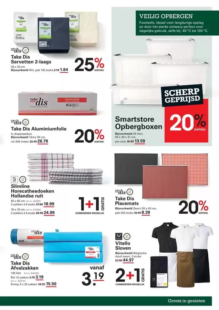 Topaanbiedingen voor alle koopjesjagers van 2 januari tot 20 januari 2025 - Folder pagina 20