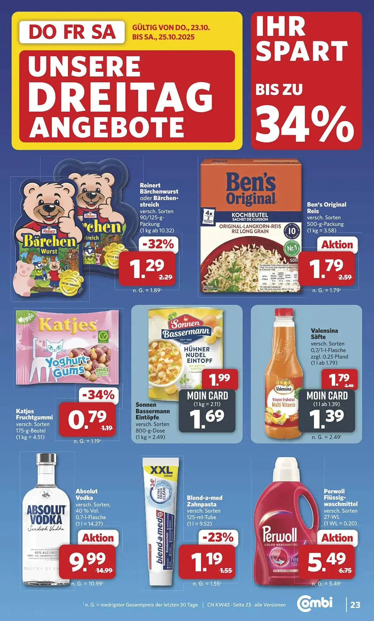 Combi Markt DE folder van 20 oktober tot 25 oktober 2025 - Folder pagina 29