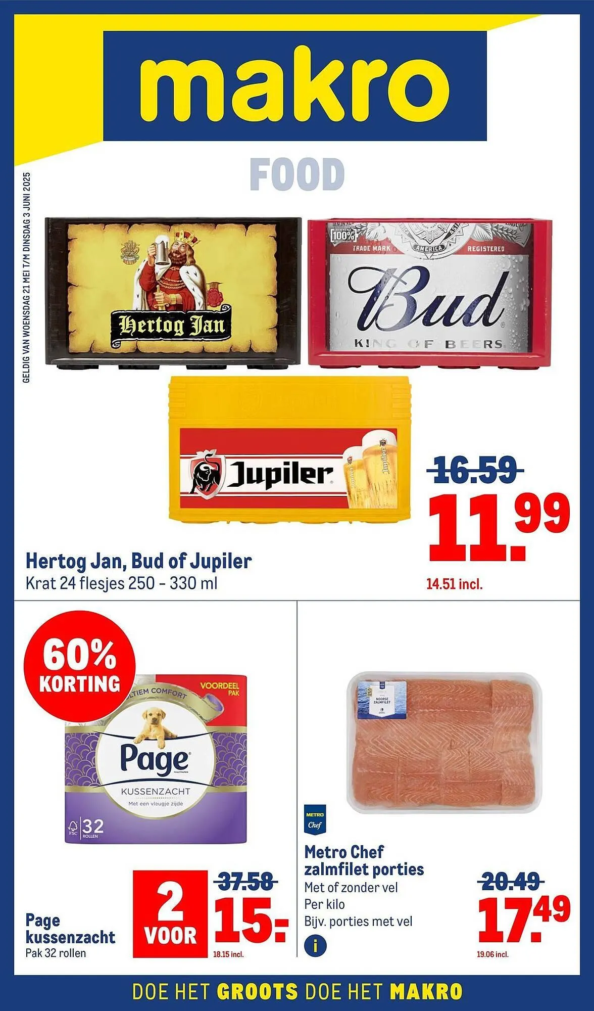 Makro folder van 21 mei tot 3 juni 2025 - Folder pagina 1