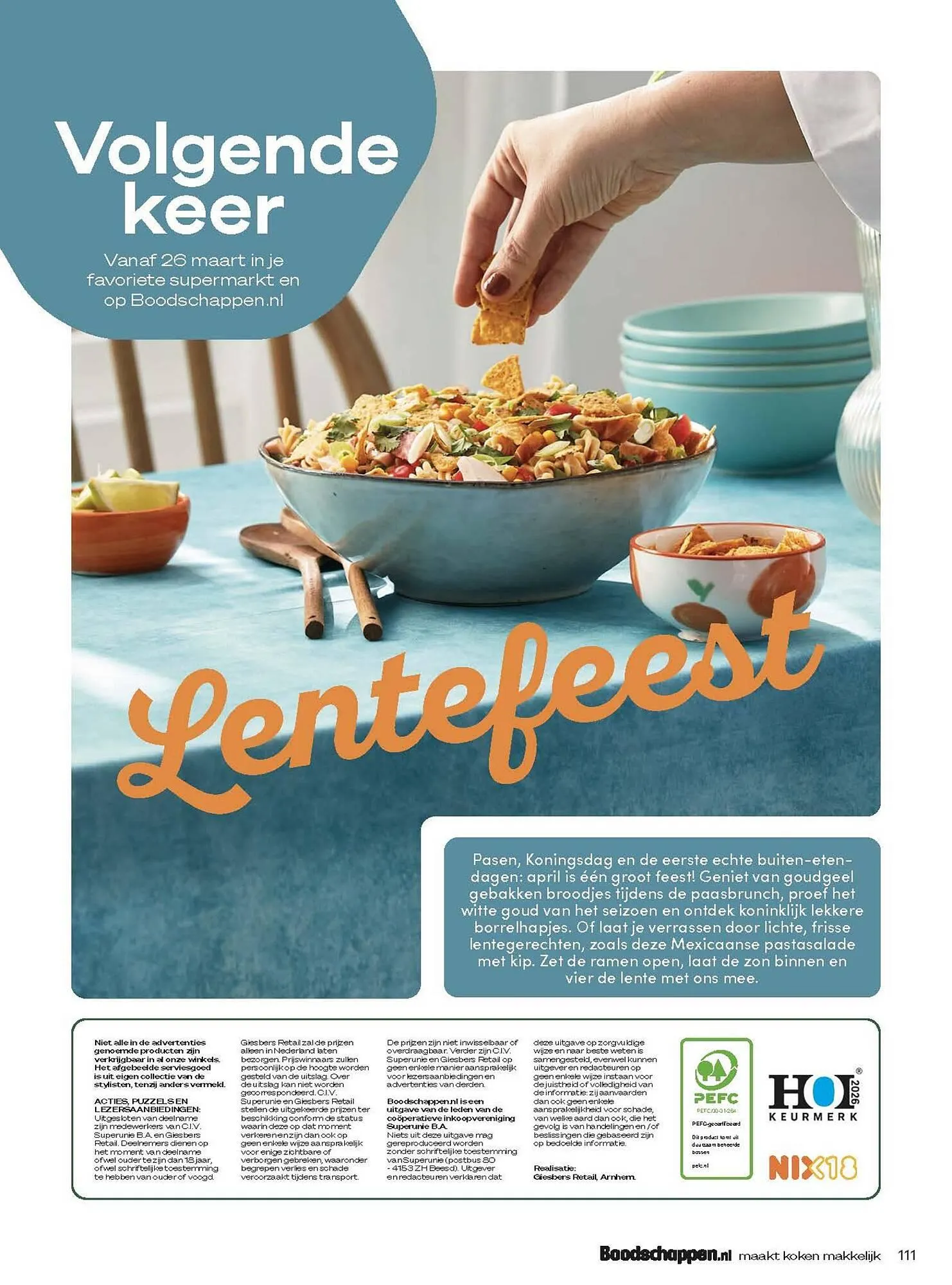 Boodschappen folder van 1 maart tot 31 maart 2026 - Folder pagina 111