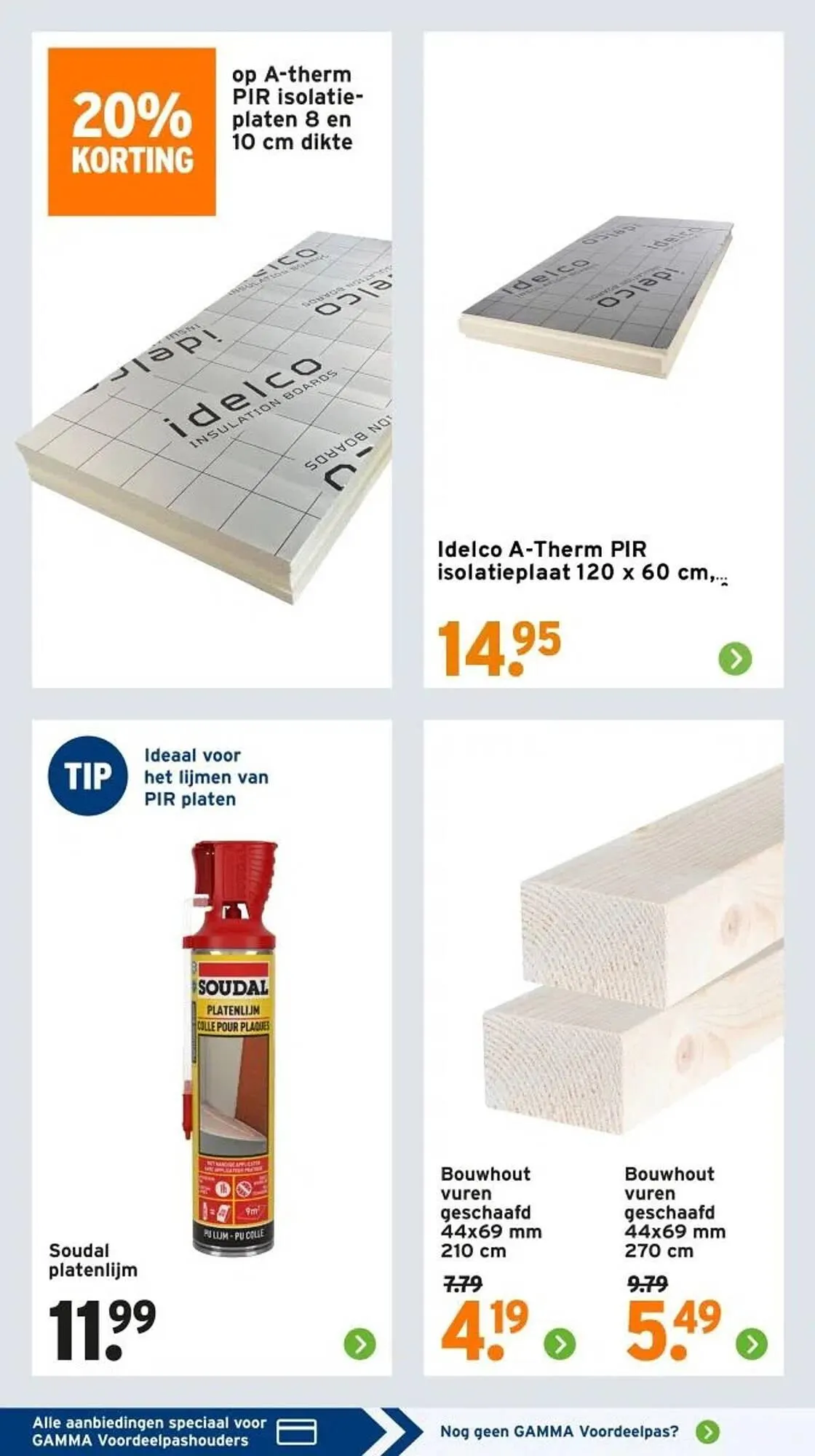 GAMMA folder van 14 juli tot 27 juli 2025 - Folder pagina 44