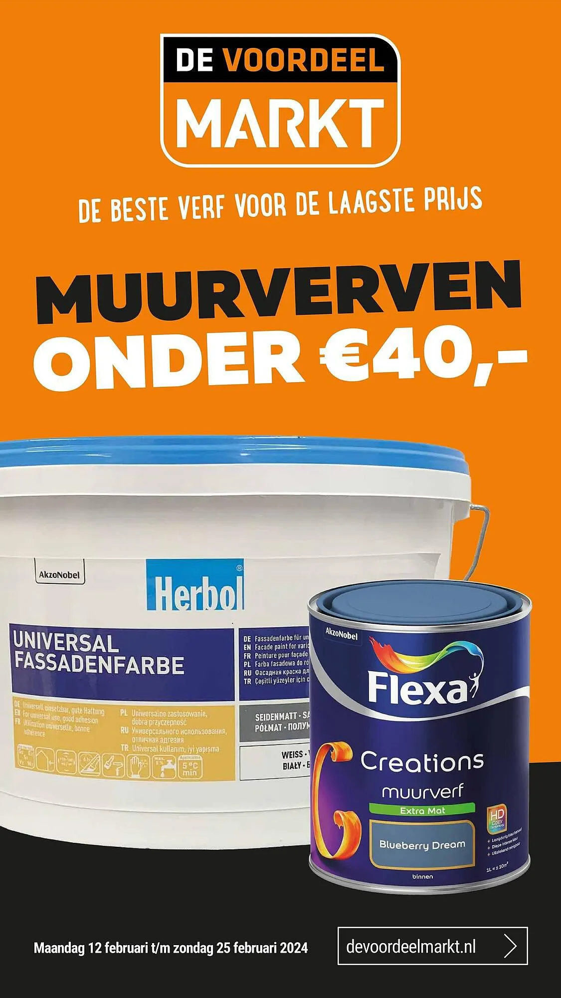 De voordeelmarkt folder van 12 februari tot 25 februari 2024 - Folder pagina 