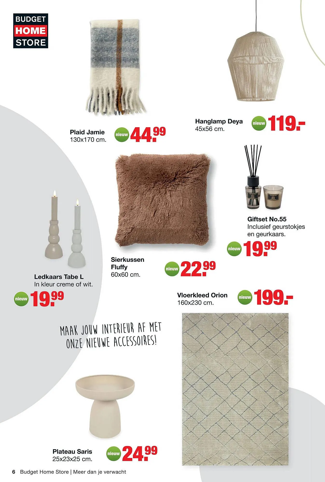 Budget Home Store folder van 26 oktober tot 23 november 2025 - Folder pagina 6